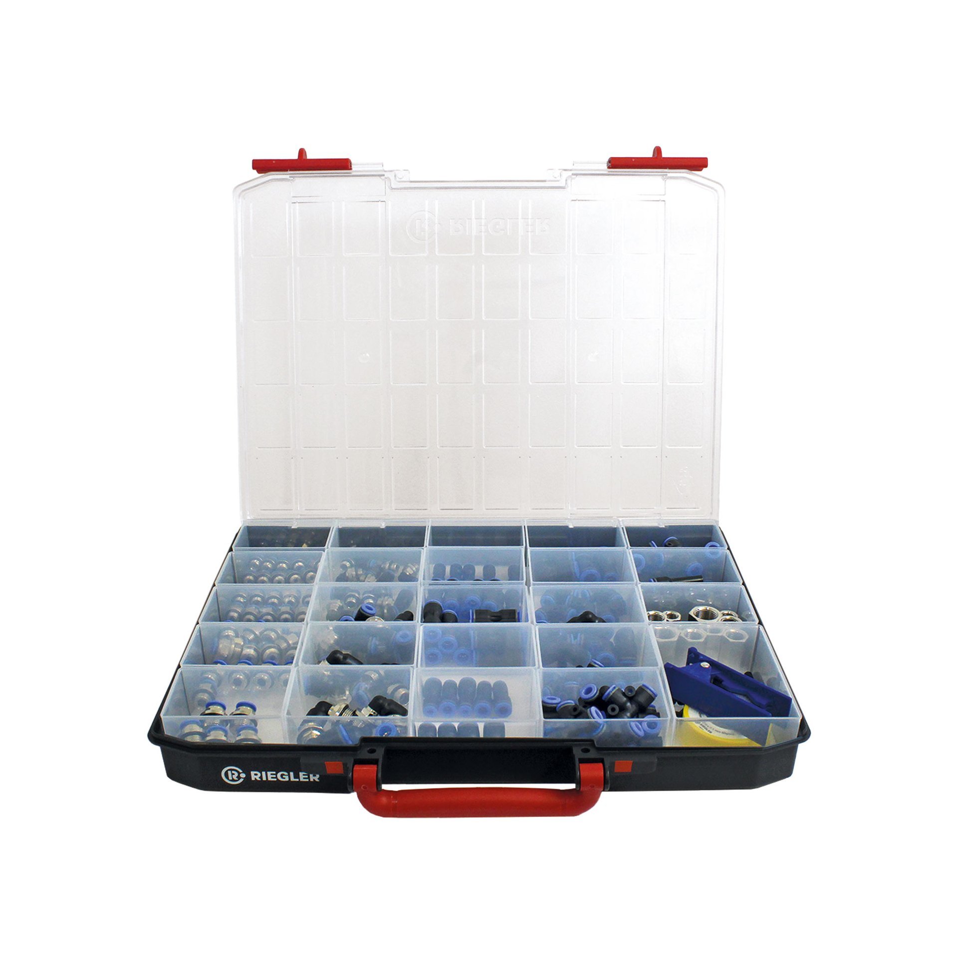RIEGLER Sortimentsbox, Schnellsteckverbindungen »Blaue Serie« Produktbild img1 L