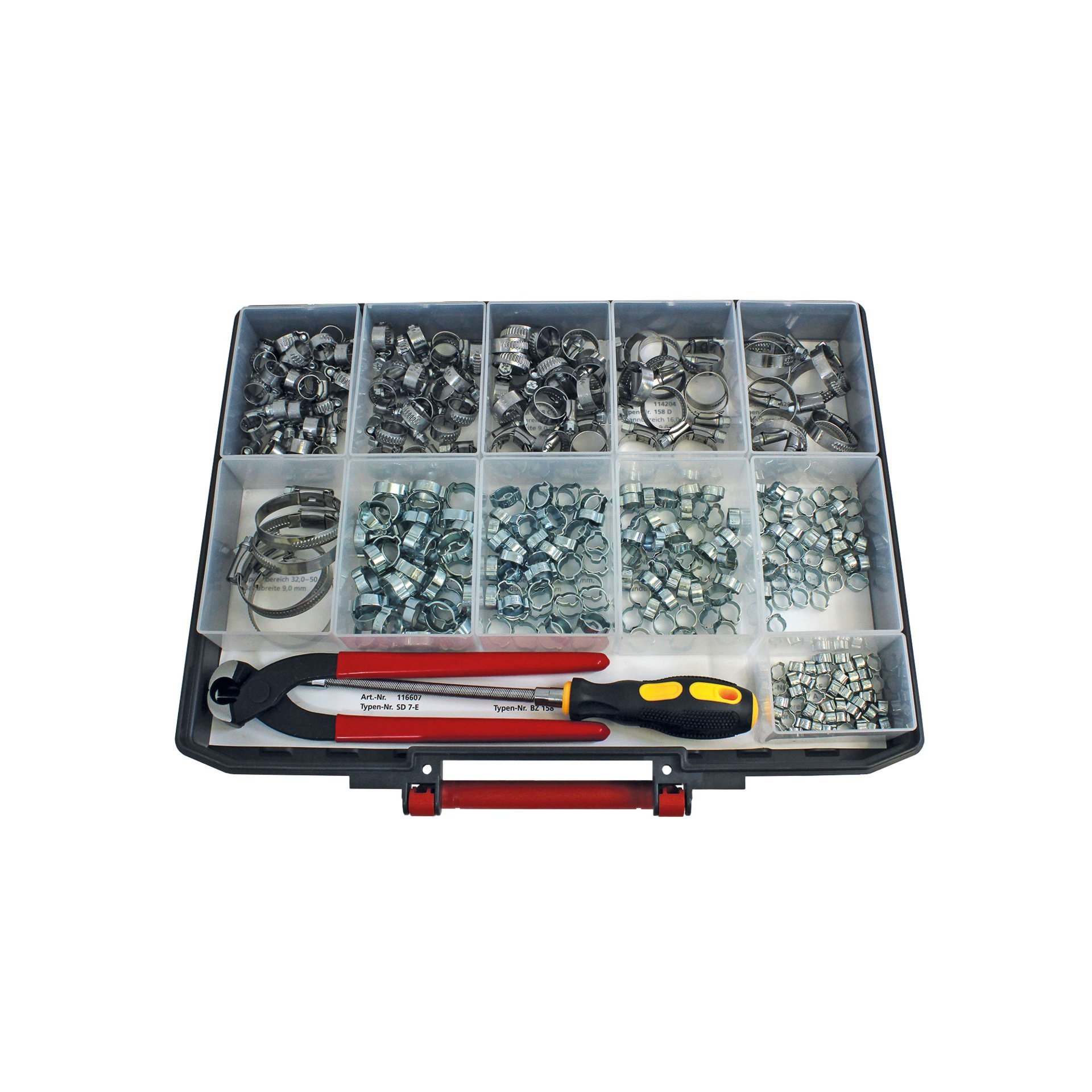 RIEGLER Sortimentsbox, Schlauchschellen Produktbild img3 L
