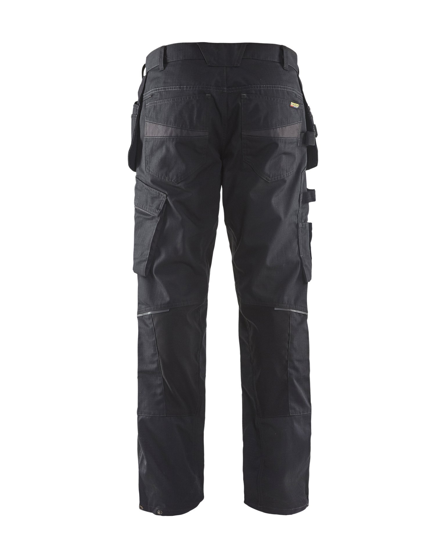 Service Arbeitshose mit Stretch und Nageltaschen Schwarz/Dunkelgrau D25 Produktbild img2 L