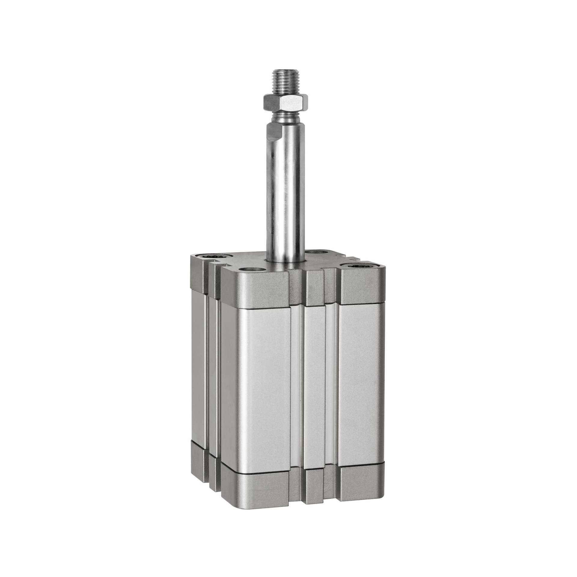 RIEGLER Kompaktzylinder , einfachwirkend , AG, ausgefahren , Ø20, Hub15, M5, ISO21287 Produktbild img1 L