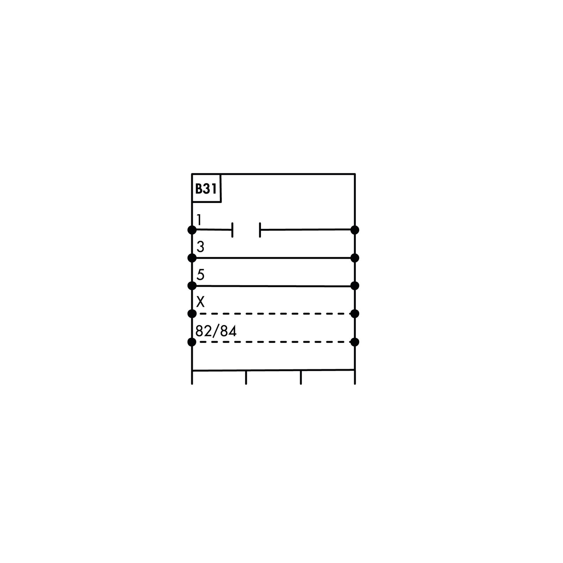 RIEGLER Grundplatte EB 80, 3-fach, Anschluss 1 getr., 3 Ansteuerungen, Ø 8 Produktbild img2 L
