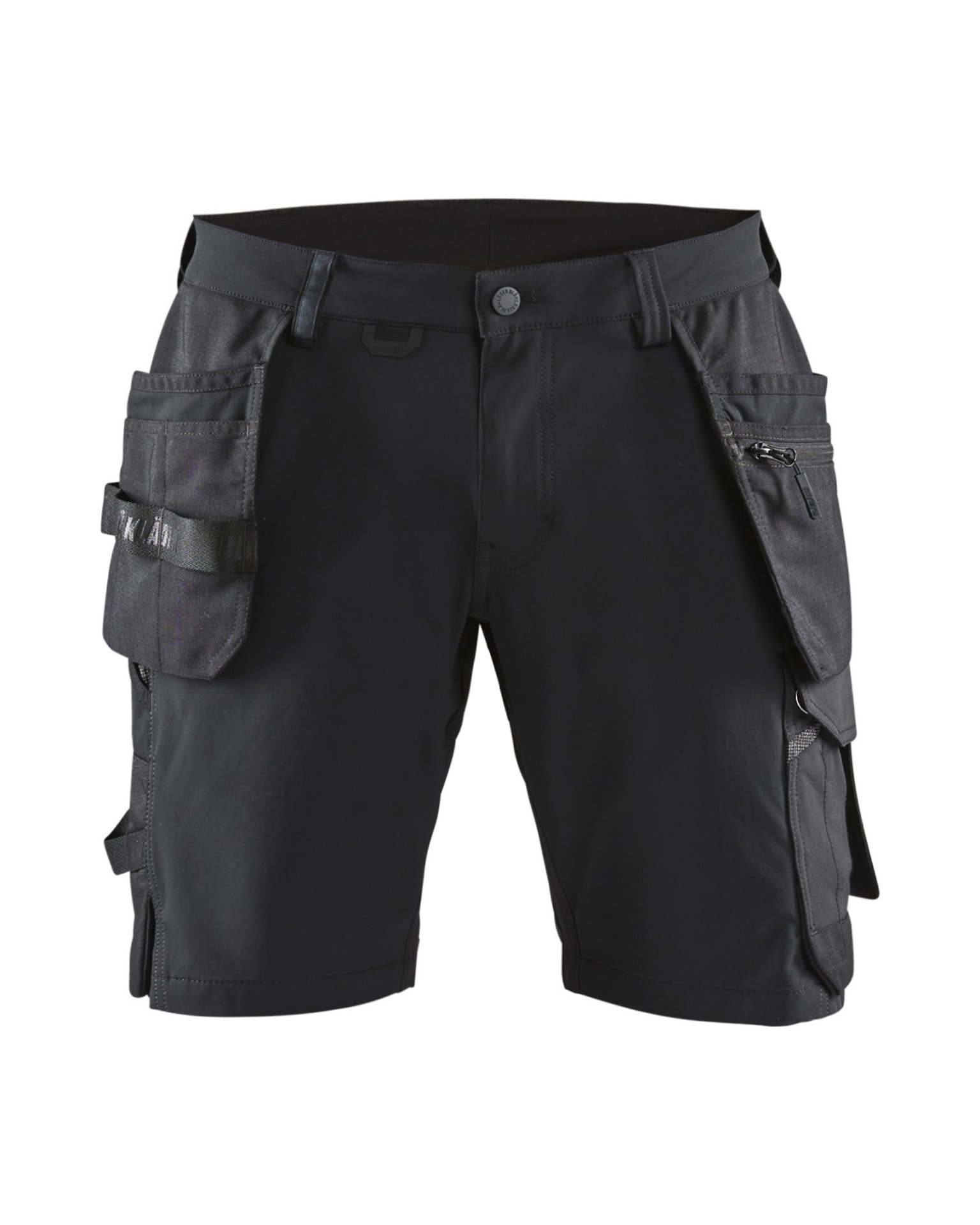Handwerker Shorts 4-Wege-Stretch Schwarz/Dunkelgrau C48 Produktbild img1 L