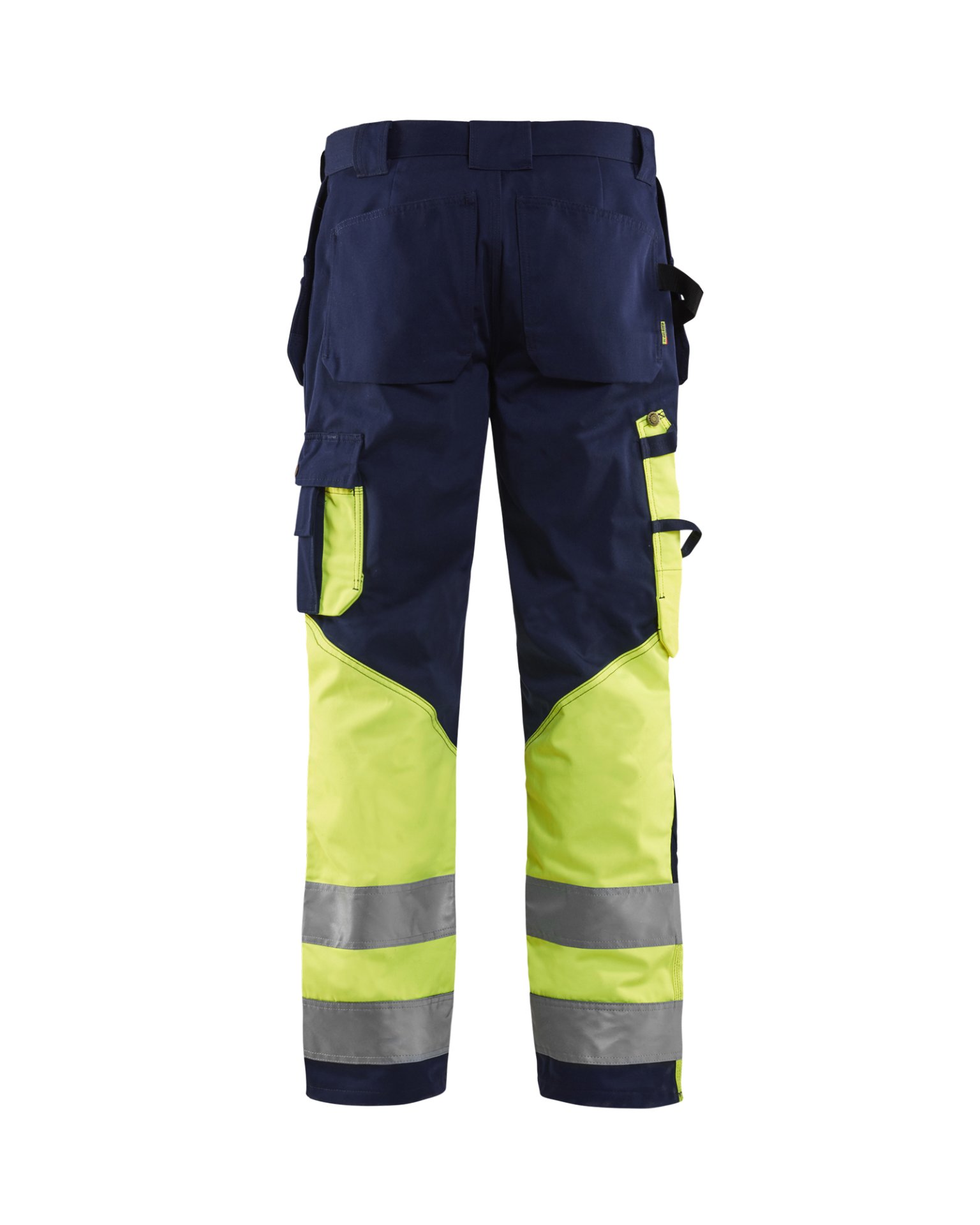 High Vis Arbeitshose Marineblau/Gelb C102 Produktbild img2 L