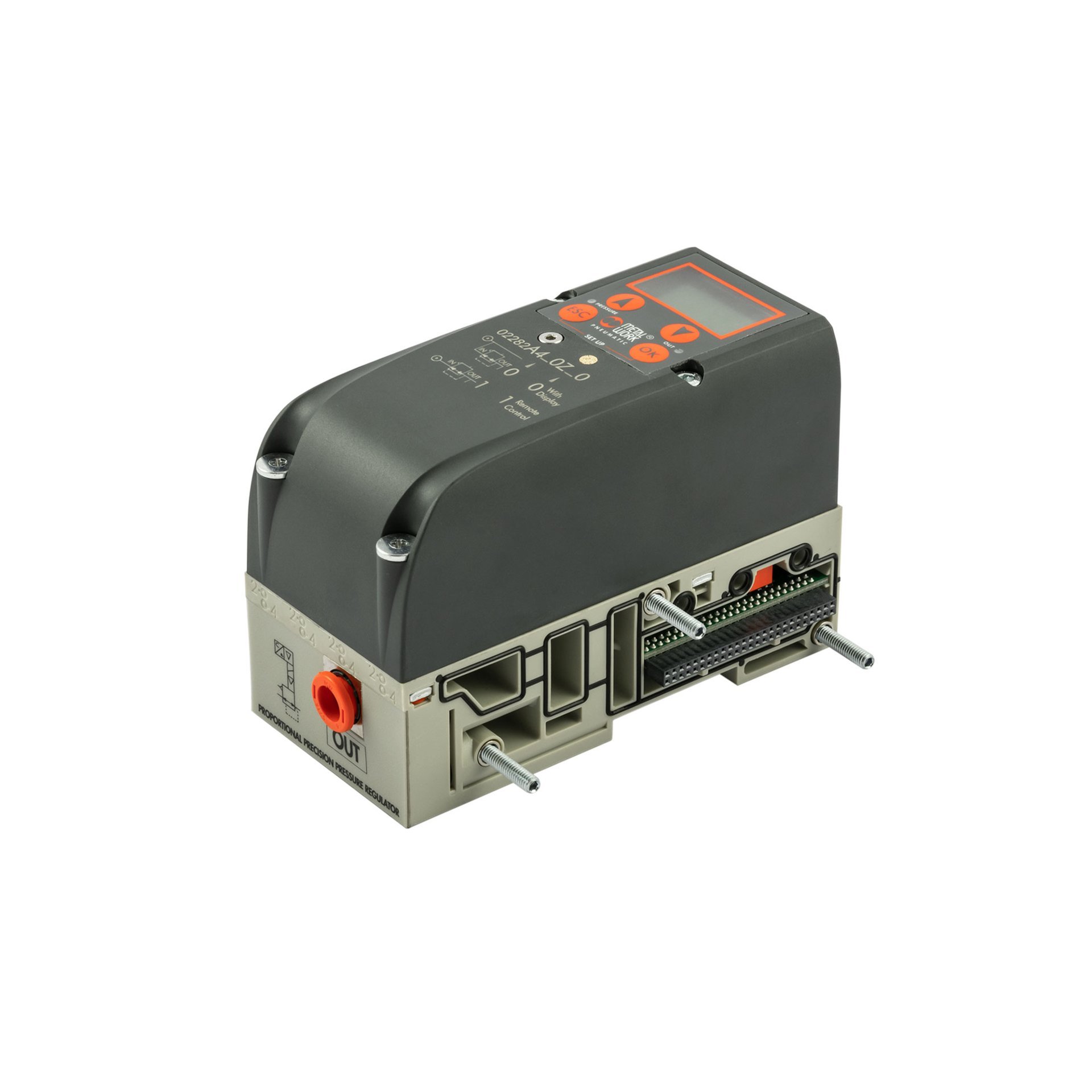 RIEGLER Prop.-Druckregler EB 80, 0-10 V, Kanal 1 ungeregelt, mit Display Produktbild img1 L