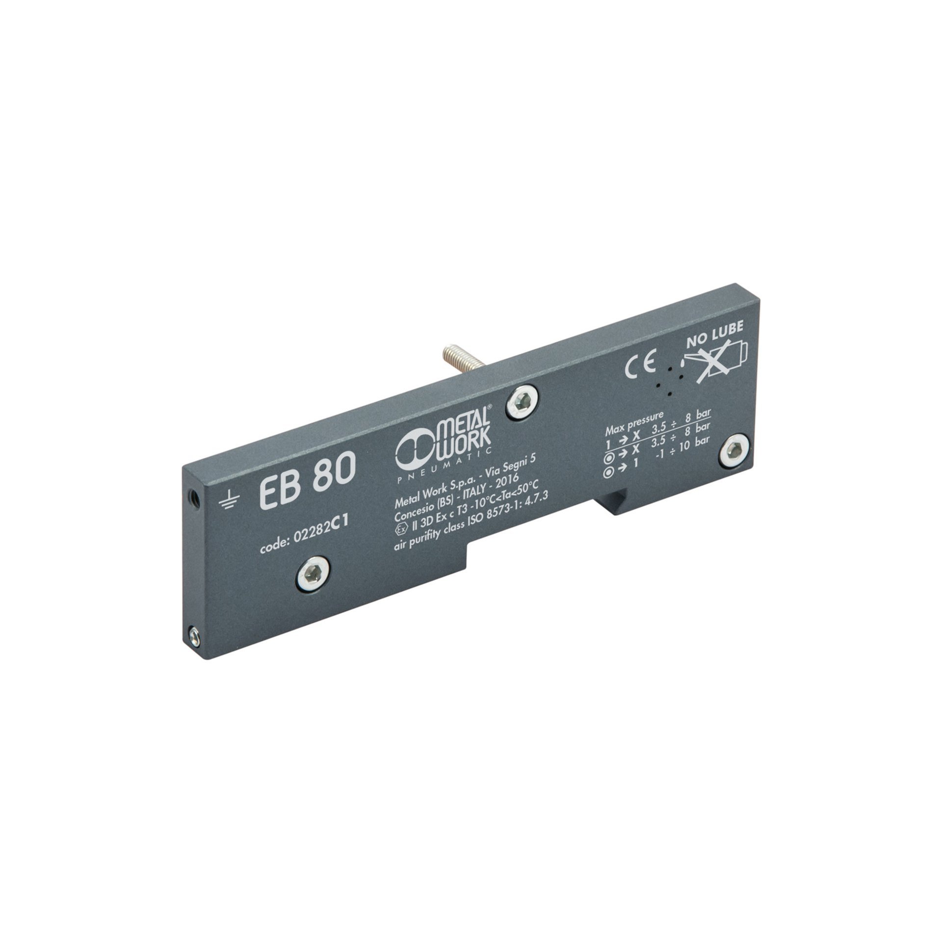 RIEGLER Endplatte EB 80 mit Multipol-Anschluss Produktbild img1 L