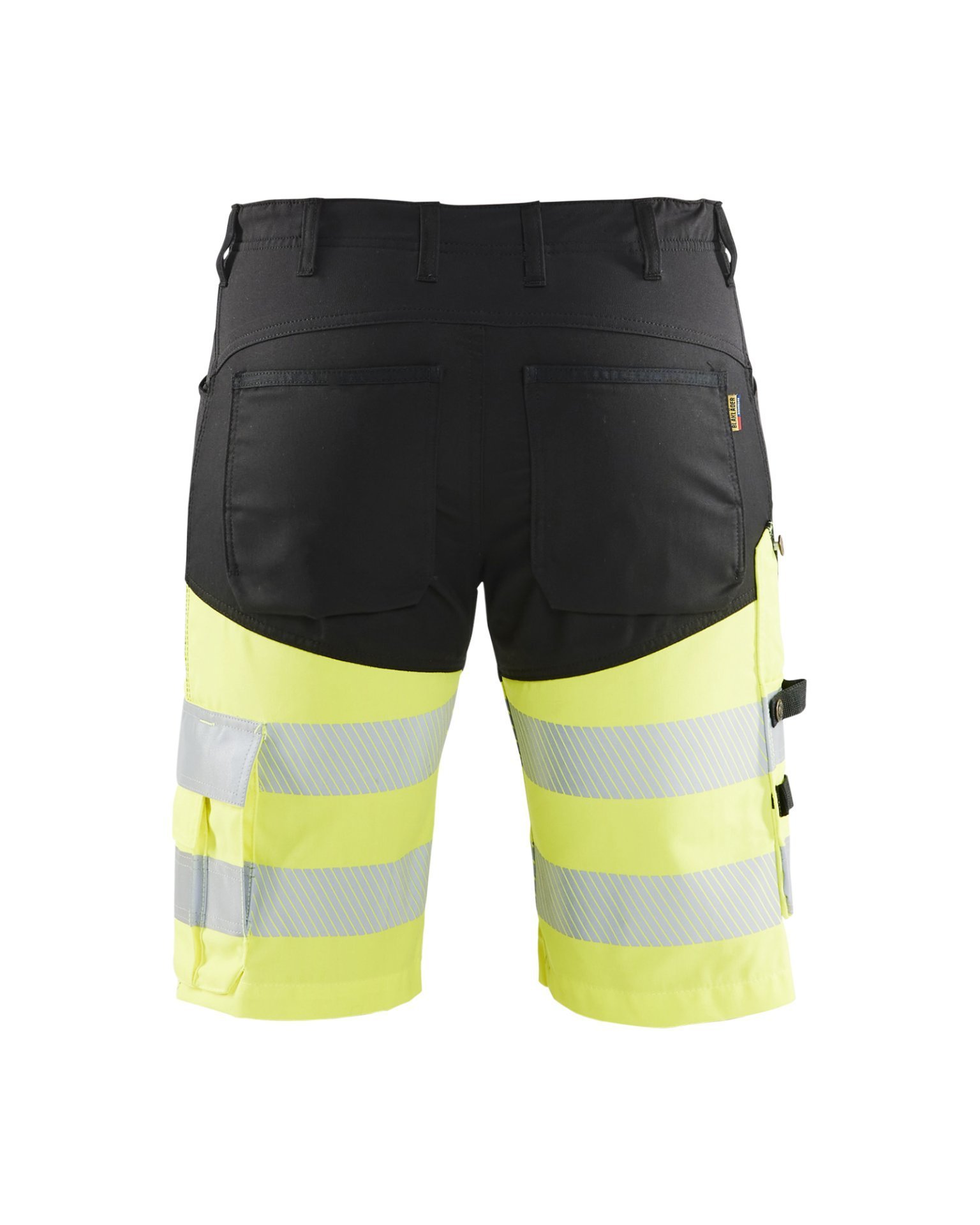 High Vis Shorts mit Stretch Schwarz/Gelb C58 Produktbild img2 L