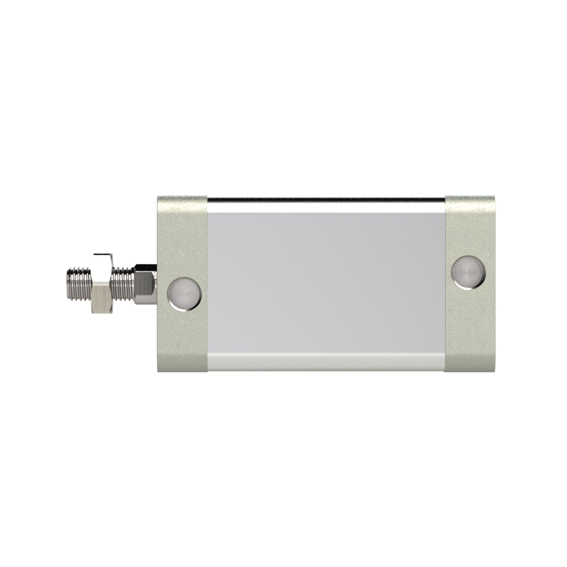 RIEGLER Kompaktzylinder, doppeltwirkend, AG, K-Ø32, Hub45, G1/8, ISO21287 Produktbild img5 L