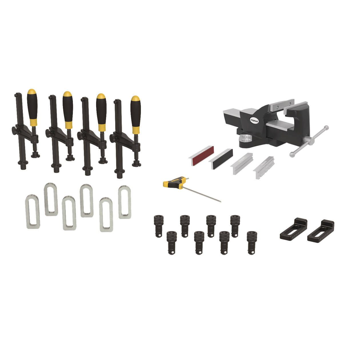 Schweisskraft Werkzeug-Set B inkl. Schraubstock Produktbild img1 L
