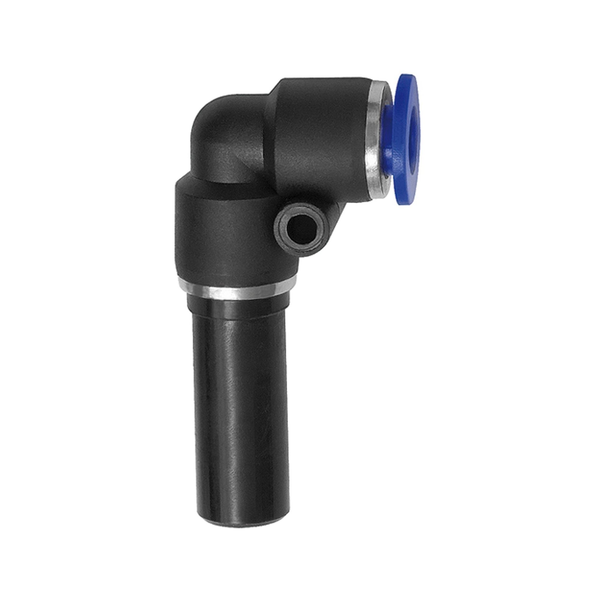 RIEGLER L-Steckverbindung, Stecknippel 12 mm »Blaue Serie«, Schlauch-Ø 10 Produktbild img1 L