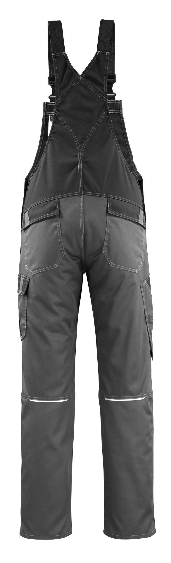 MASCOT® Leeton Latzhose Größe 82C56, dunkelanthrazit/schwarz Produktbild img3 L