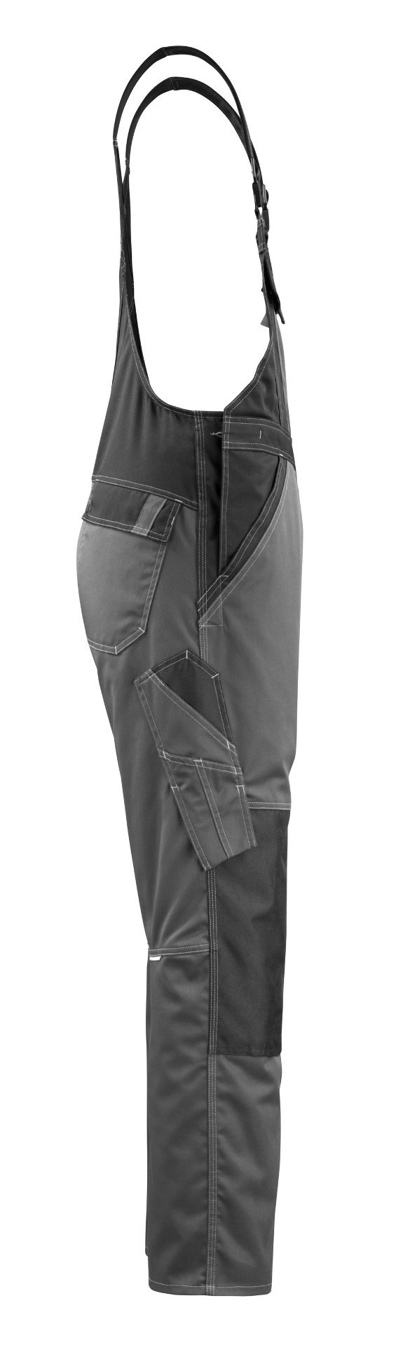 MASCOT® Leeton Latzhose Größe 82C56, dunkelanthrazit/schwarz Produktbild img4 L