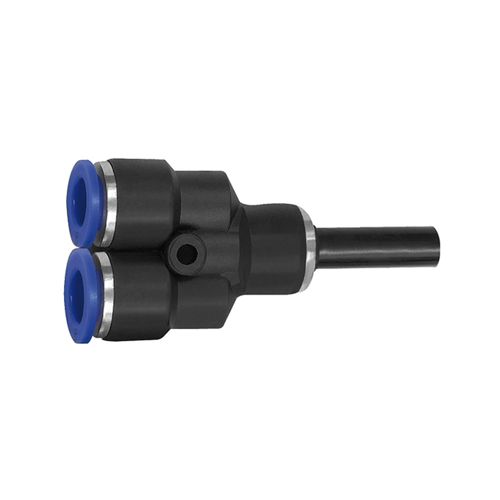 RIEGLER Y-Steckverbindung, Stecknippel 10 mm »Blaue Serie«, Schlauch- Ø 8, KS Produktbild img1 L
