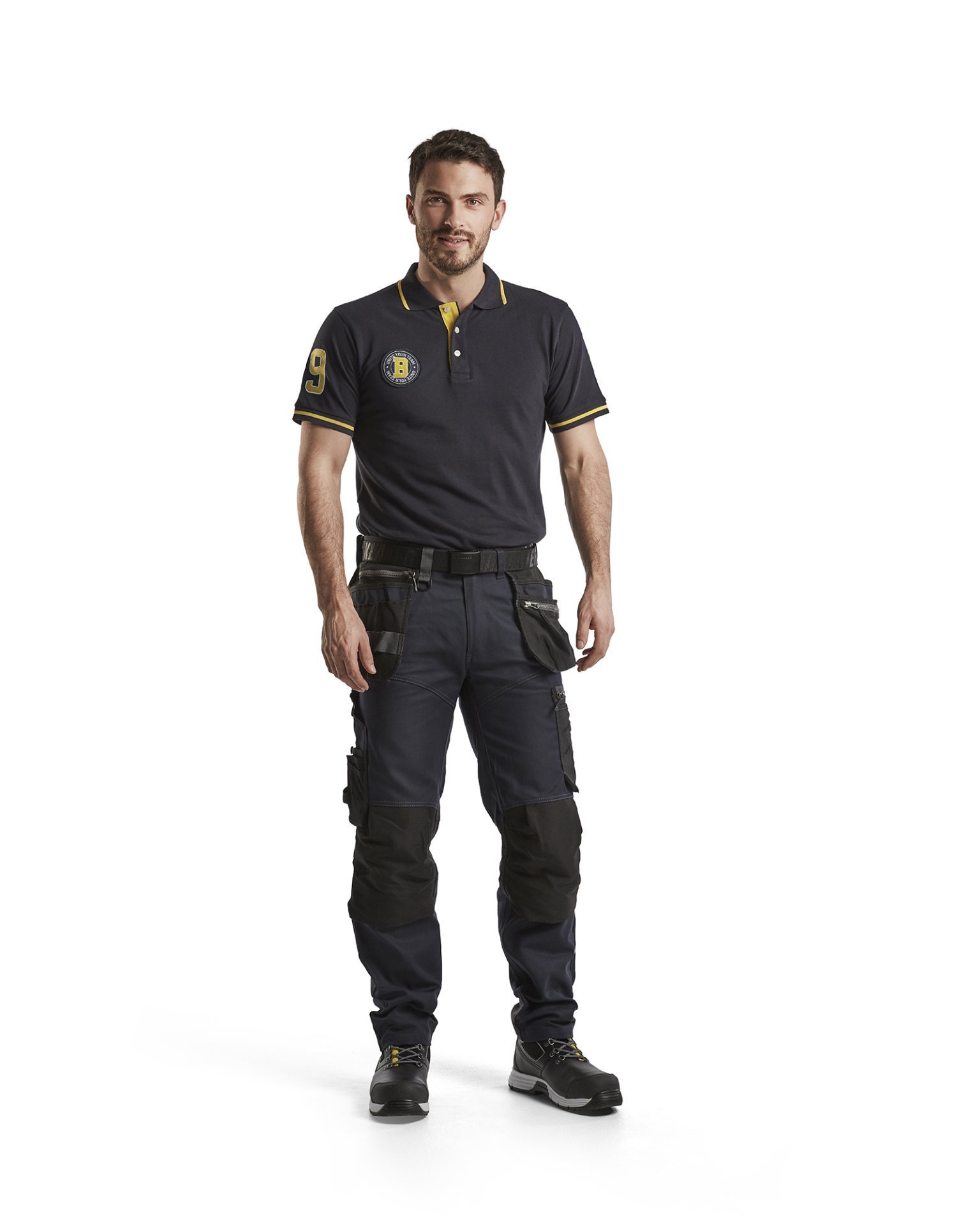 Handwerker Arbeitshose mit Stretch Produktbild img3 L