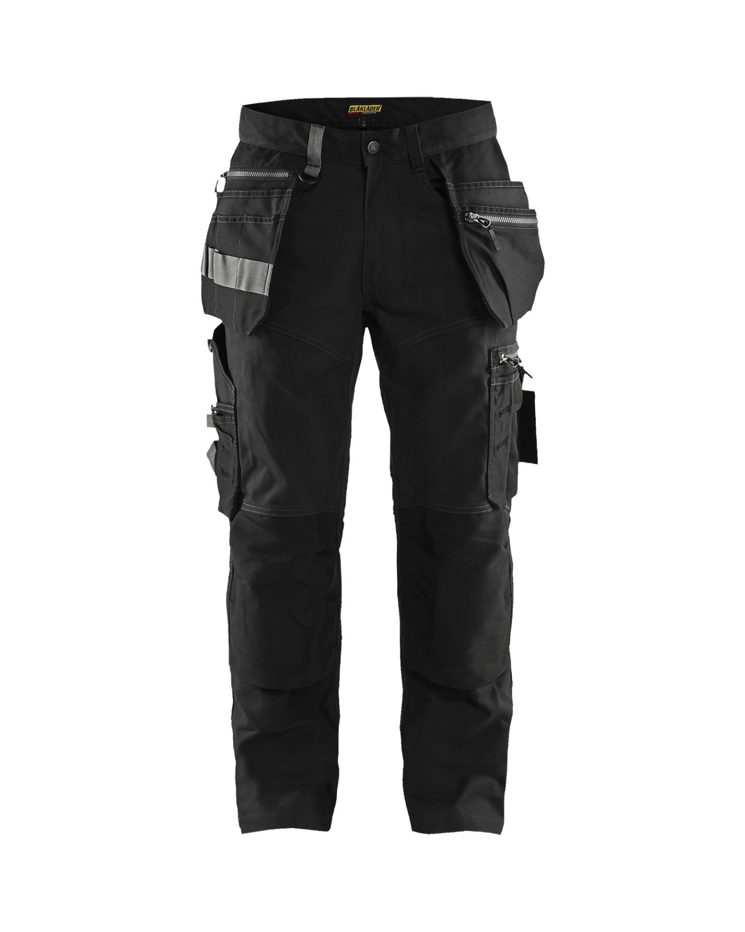 Handwerker Arbeitshose mit Stretch Schwarz C60 Produktbild img1 L