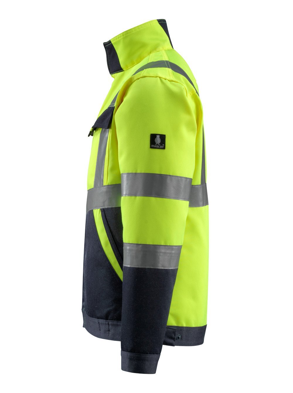 MASCOT® Forster Arbeitsjacke Größe 4XL, hi-vis gelb/schwarzblau Produktbild img2 L