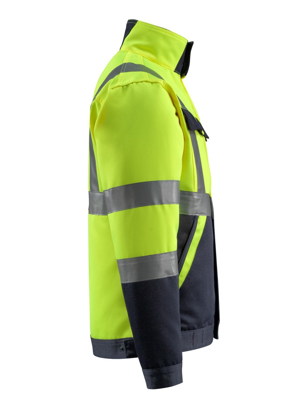 MASCOT® Forster Arbeitsjacke Größe 4XL, hi-vis gelb/schwarzblau Produktbild img4 L