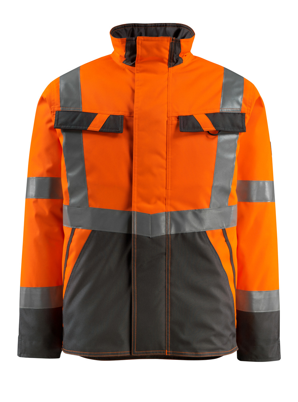 MASCOT® Penrith Winterjacke Größe M, hi-vis orange/dunkelanthrazit Produktbild img1 L