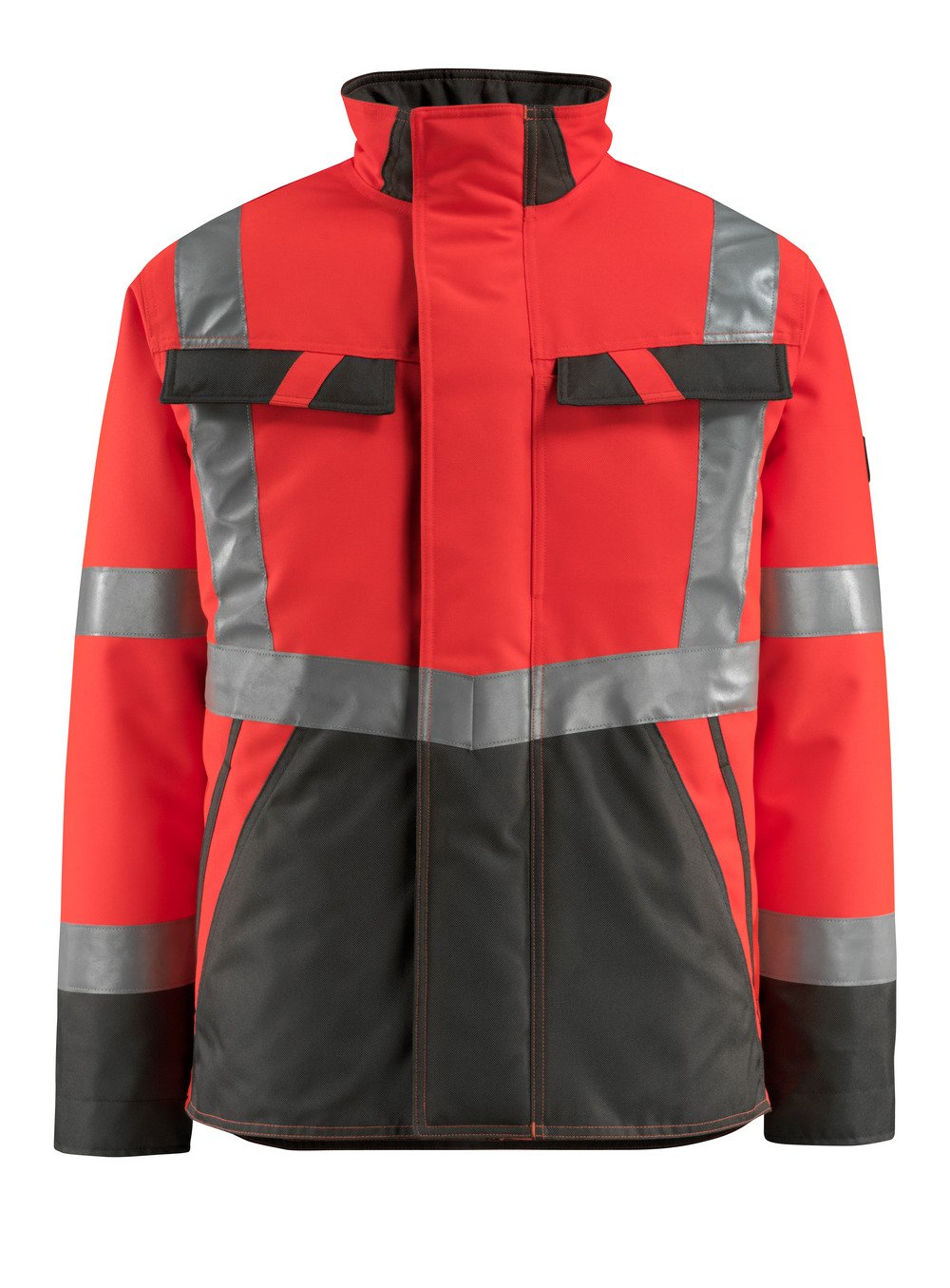MASCOT® Penrith Winterjacke Größe 3XL, hi-vis rot/dunkelanthrazit Produktbild img1 L