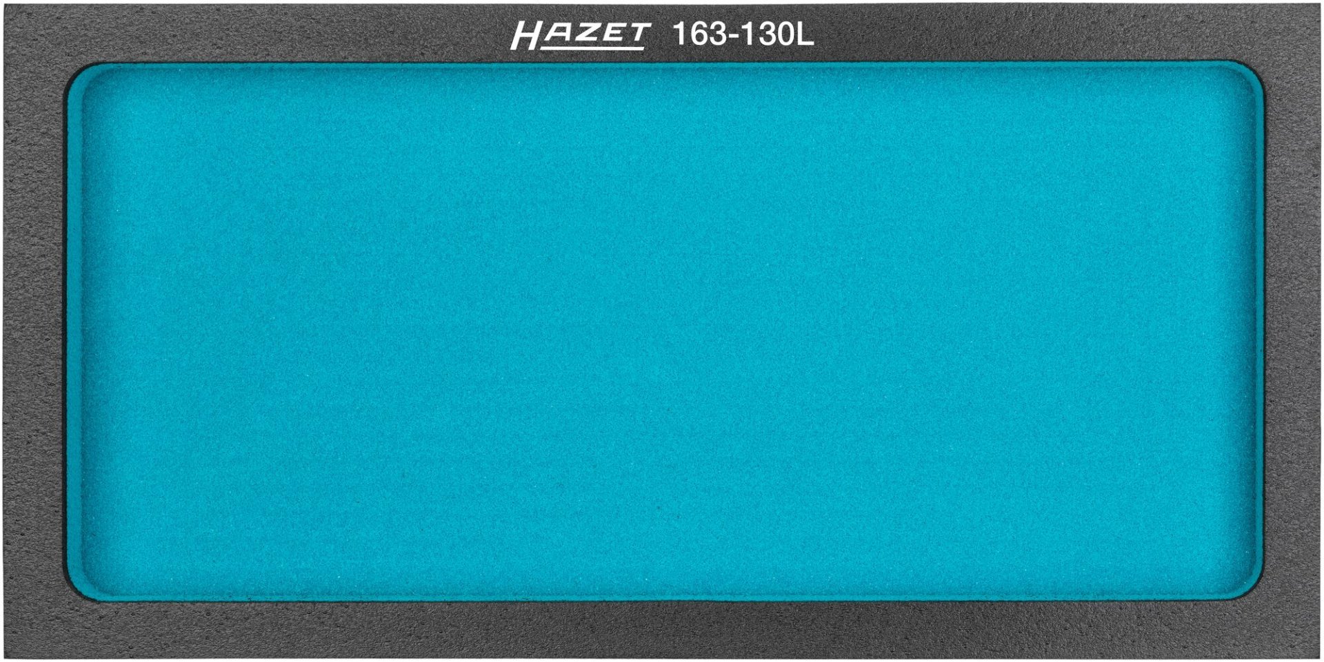 HAZET 2-Komponenten Weichschaumeinlage ∙ leer 163-130L ∙ L x B x H: 342 mm x 172 mm x 33 mm Produktbild img1 L