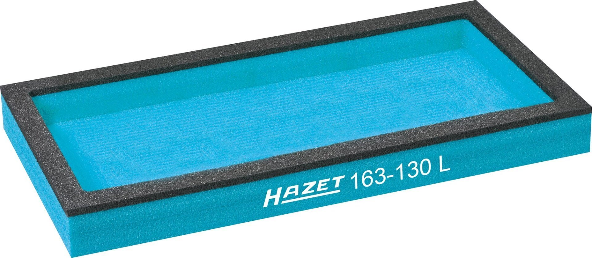 HAZET 2-Komponenten Weichschaumeinlage ∙ leer 163-130L ∙ L x B x H: 342 mm x 172 mm x 33 mm Produktbild img2 L
