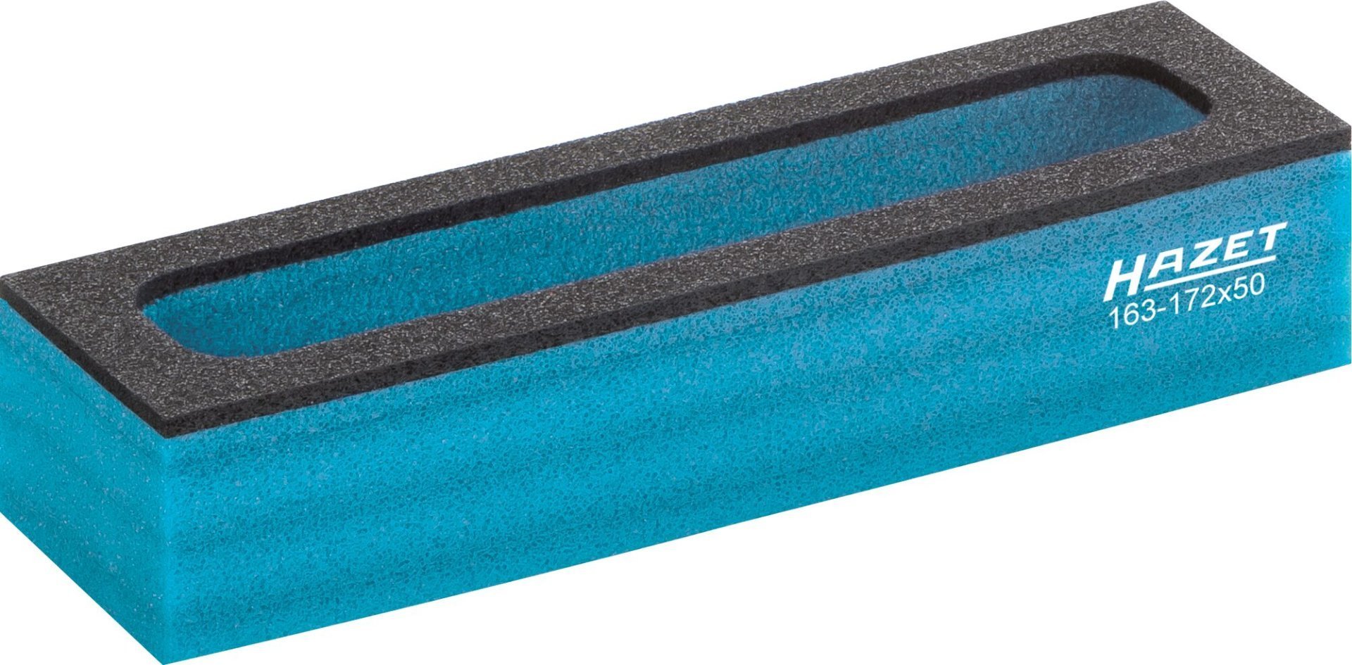 HAZET Weichschaumeinlage ∙ mit Kleinteilefächern 163-172X50 ∙ L x B x H: 172 mm x 50 mm x 33 mm Produktbild img2 L