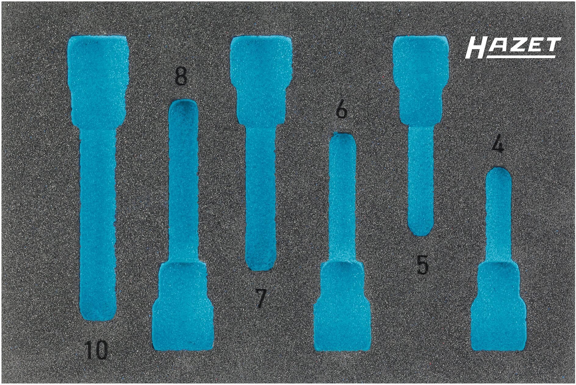HAZET 2-Komponenten Weichschaumeinlage 163-302L ∙ L x B: 172 mm x 114 mm Produktbild img1 L