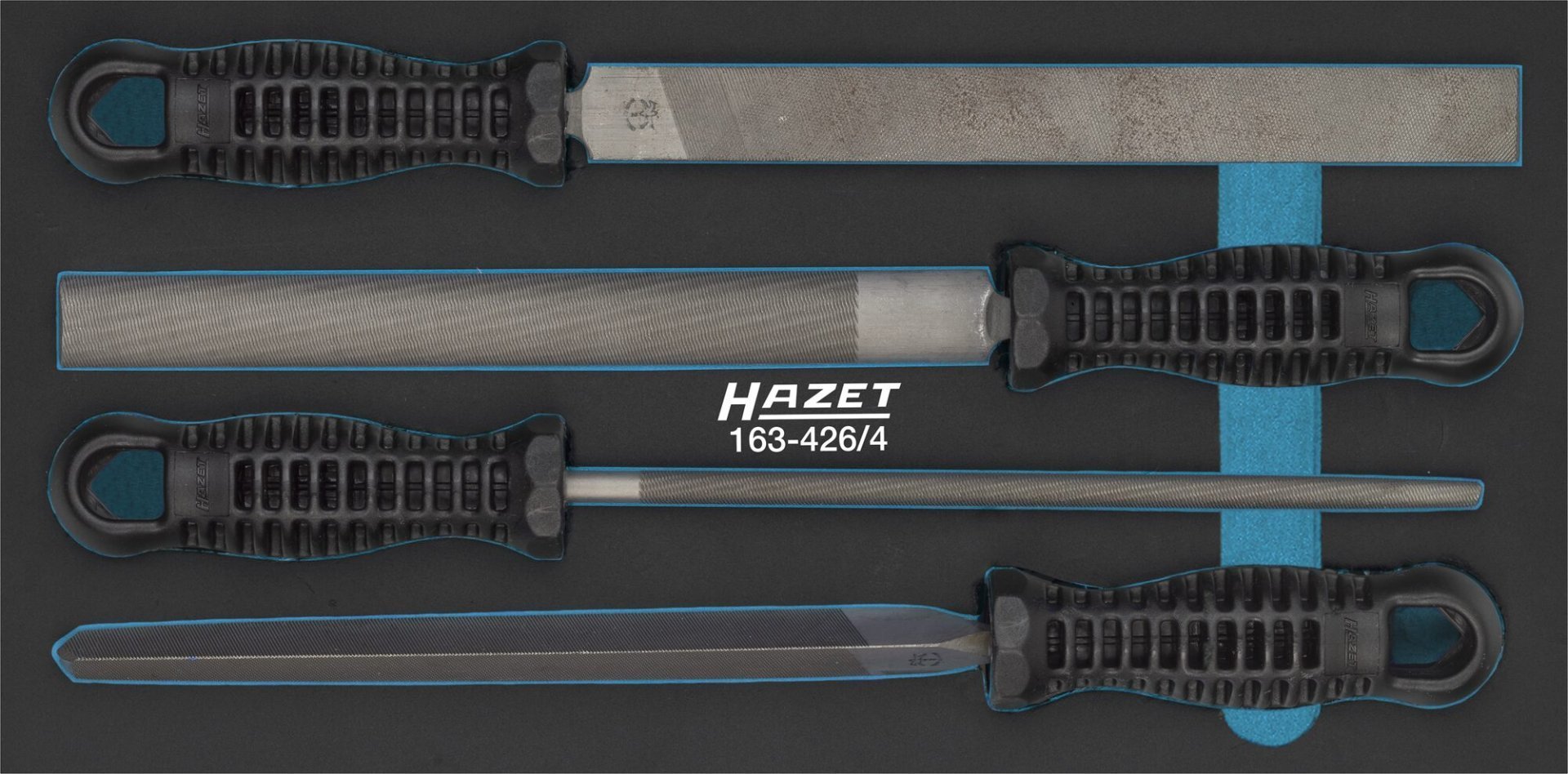 HAZET Feilen Satz 163-426/4 ∙ 4-teilig Produktbild img1 L