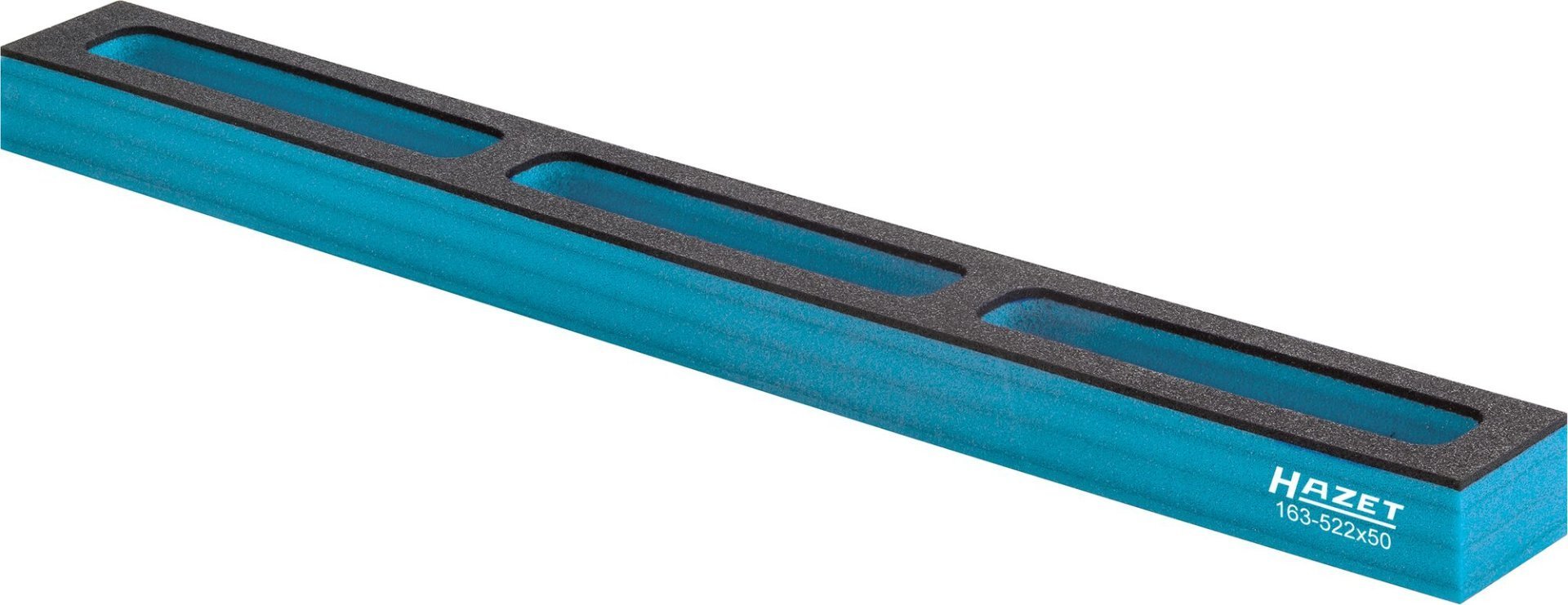 HAZET Weichschaumeinlage ∙ mit Kleinteilefächern 163-522X50 ∙ L x B x H: 519 mm x 50 mm x 33 mm Produktbild img5 L