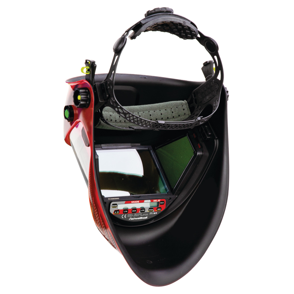 Schweisskraft Automatik-Schweißschutzhelm VarioProtect PANORAMA-W DIGITAL TC Produktbild img3 L