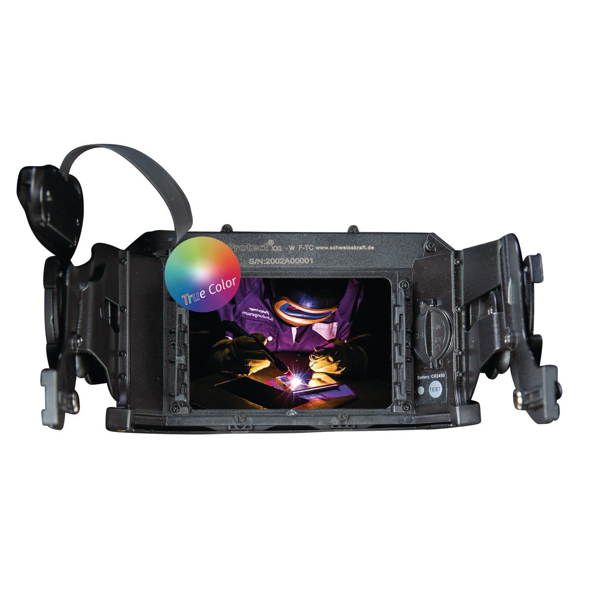 Schweisskraft Automatik-Schweißschutzhelm VarioProtect XXL-W F-TC Produktbild img4 L