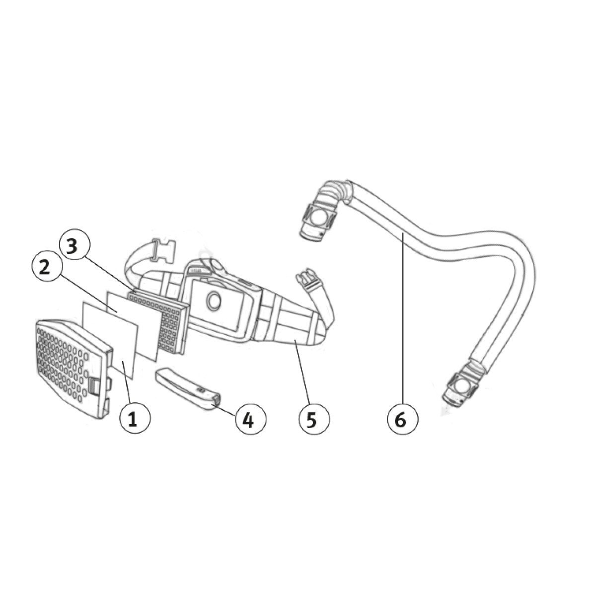 Automatik-Schweißschutzhelm Schweisskraft VarioProtect XXL-W F-TC AIR TH3 Produktbild img9 L