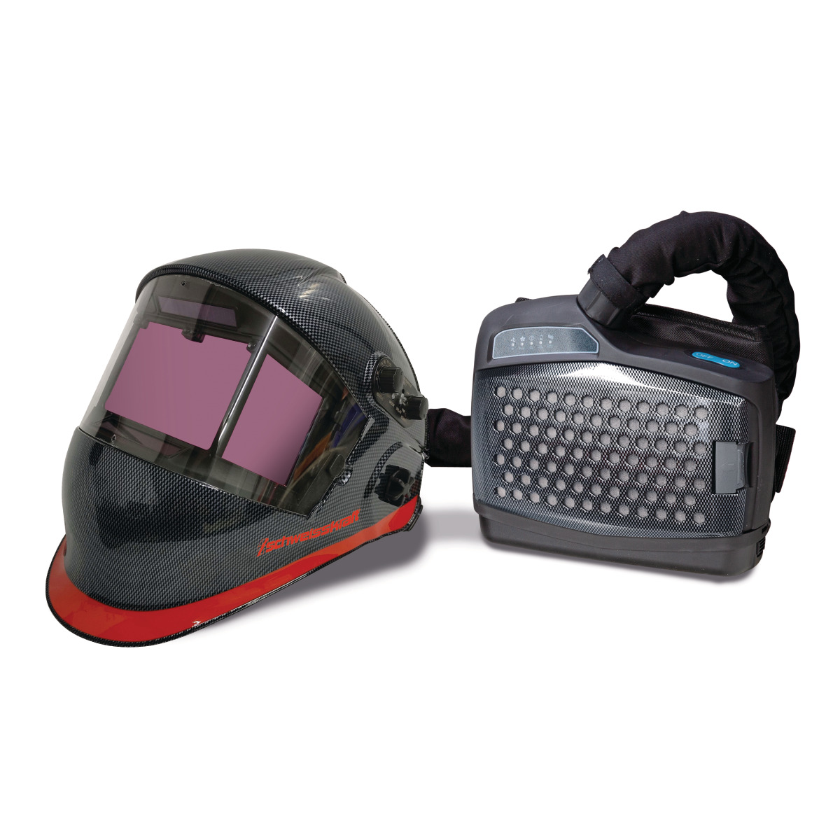 Schweisskraft Automatik-Schweißschutzhelm VarioProtect PANORAMA-W-2 TC AIR TH3 Produktbild img1 L