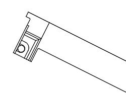 Kyocera KGDSL2020-C L122 b20 (90° separat Grundhalter KGD-S) Produktbild img1 L
