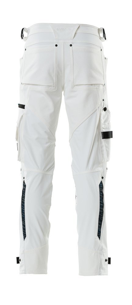 Hose mit Knietaschen aus Dyneema,Stretch Hose Größe 90C48, weiss Produktbild img3 L