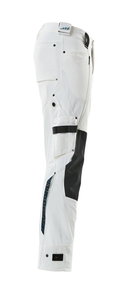 Hose mit Knietaschen aus Dyneema,Stretch Hose Größe 90C48, weiss Produktbild img4 L