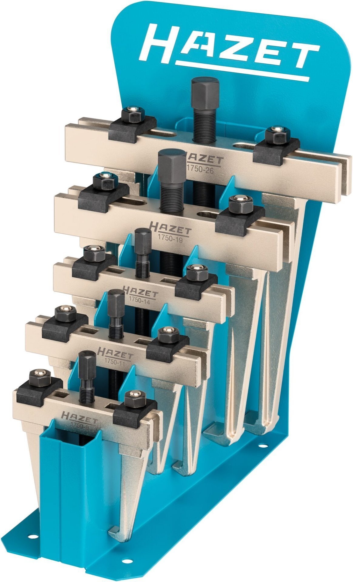 HAZET Schnellspann-Abzieher Satz ∙ 2-armig 1750/5 ∙ 5-teilig Produktbild img2 L