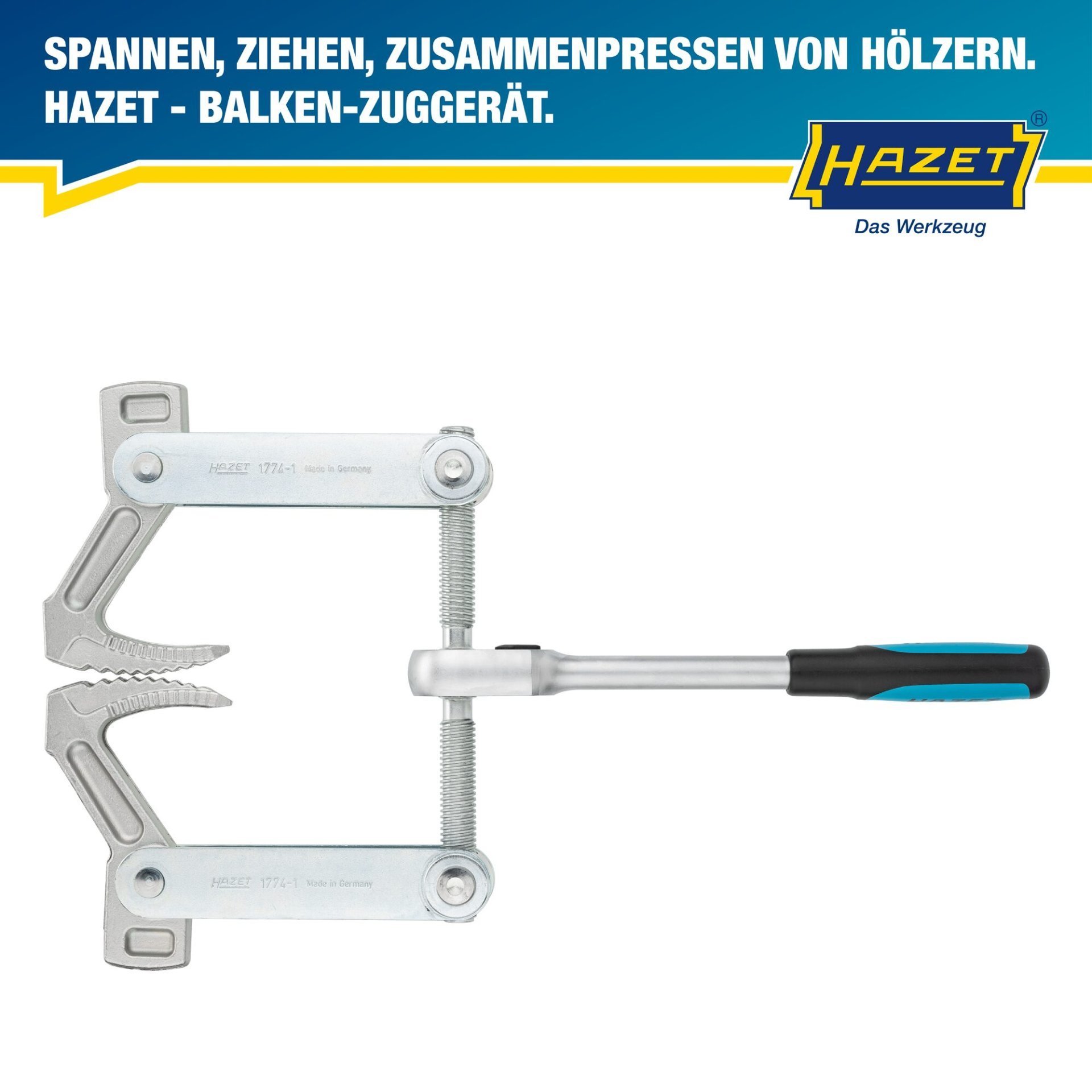HAZET Balken-Zuggerät 1774-1 Produktbild img2 L
