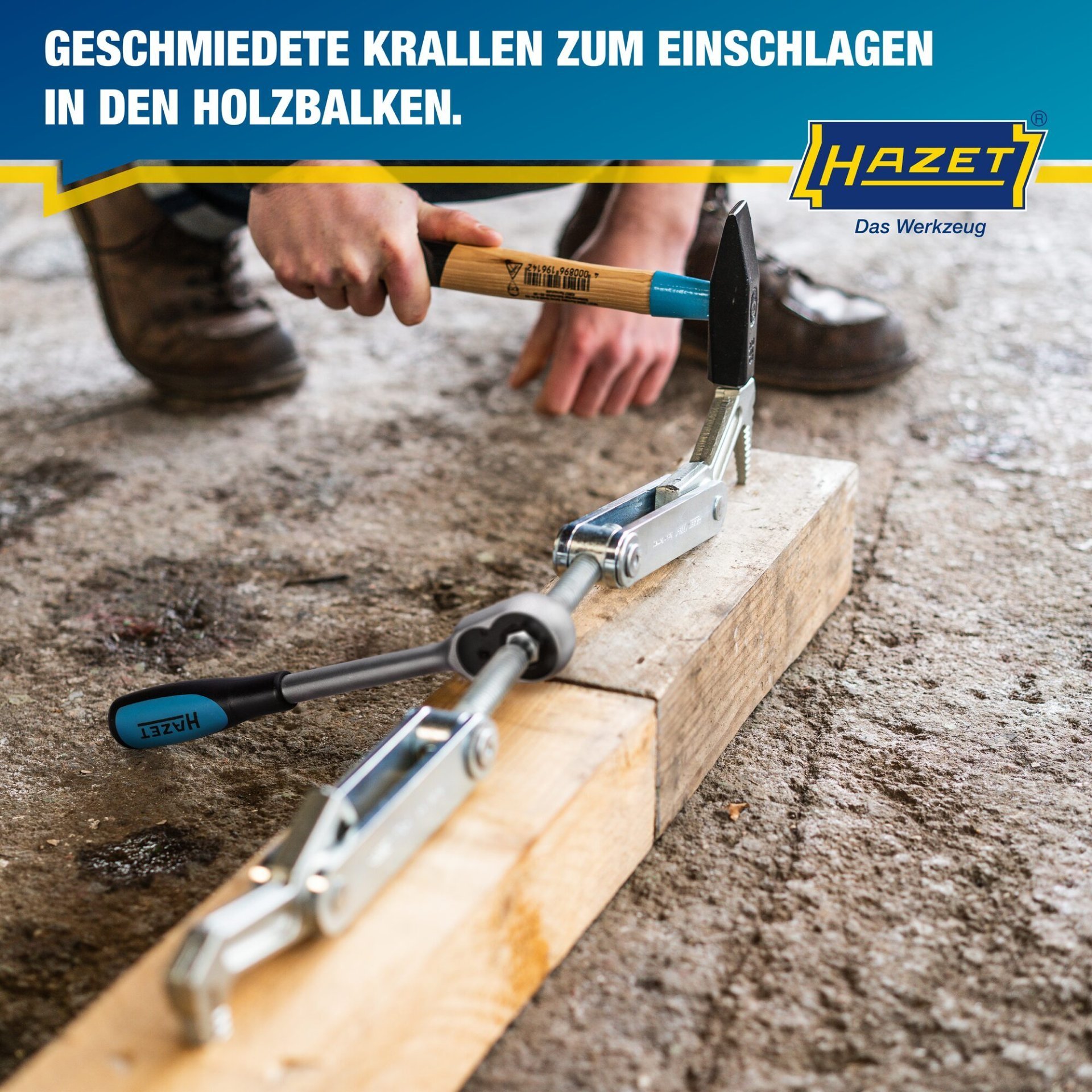 HAZET Balken-Zuggerät 1774-1 Produktbild img4 L