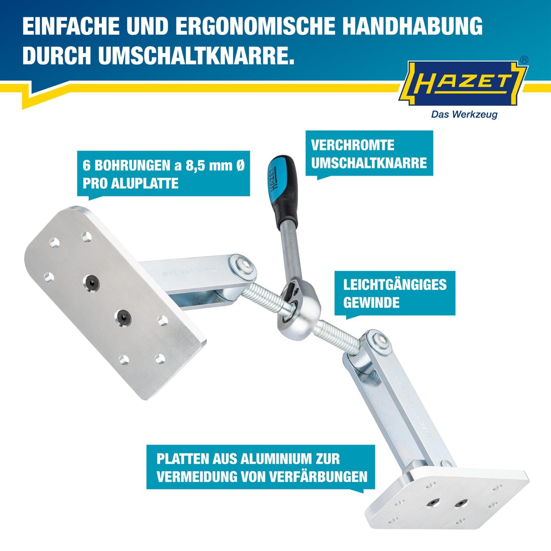 HAZET Balken- / Platten-Zuggerät 1774-2 Produktbild img7 L