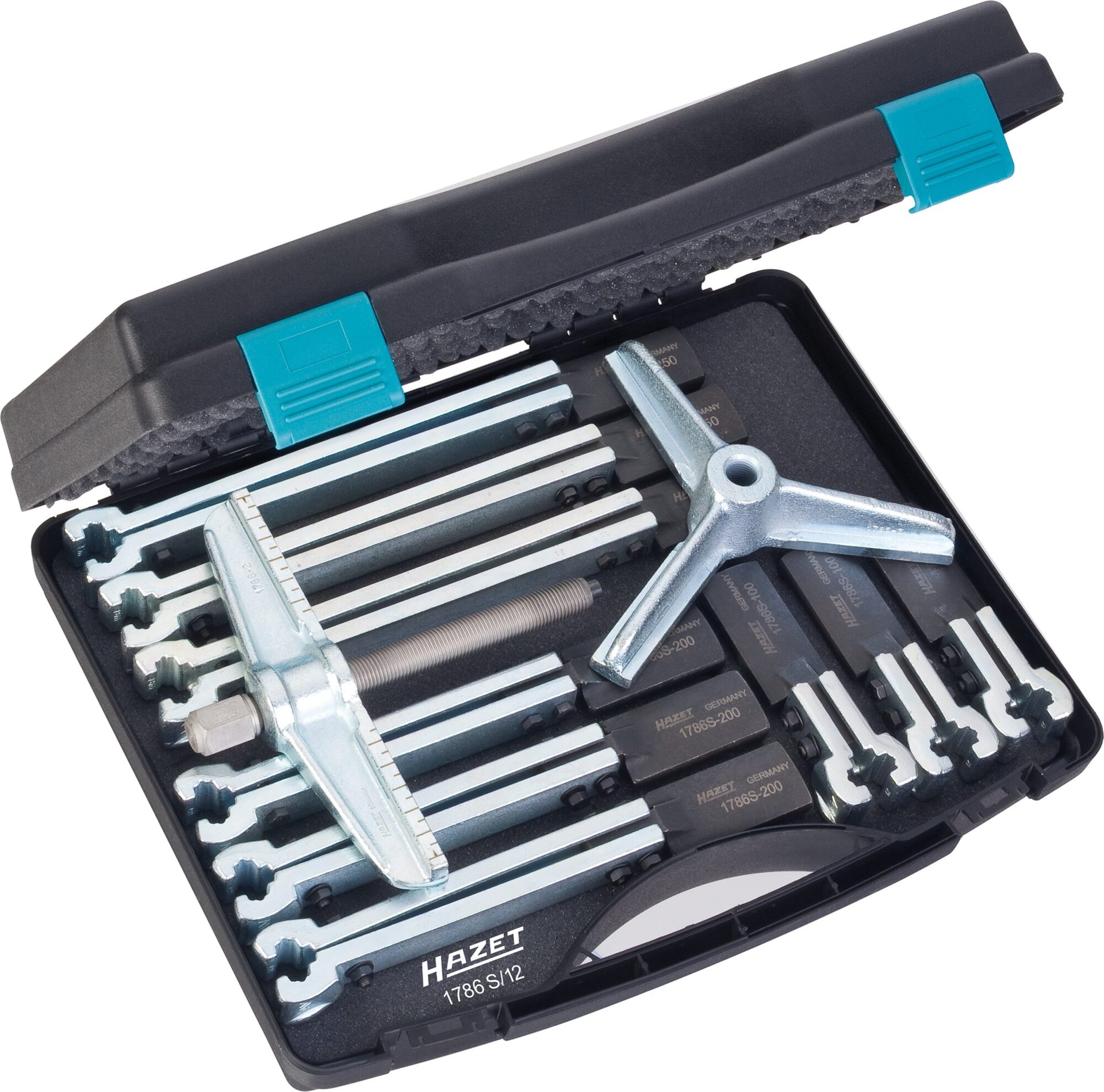 HAZET Abzieher Satz ∙ 3-armig 1786S/12 ∙ 12-teilig Produktbild img1 L