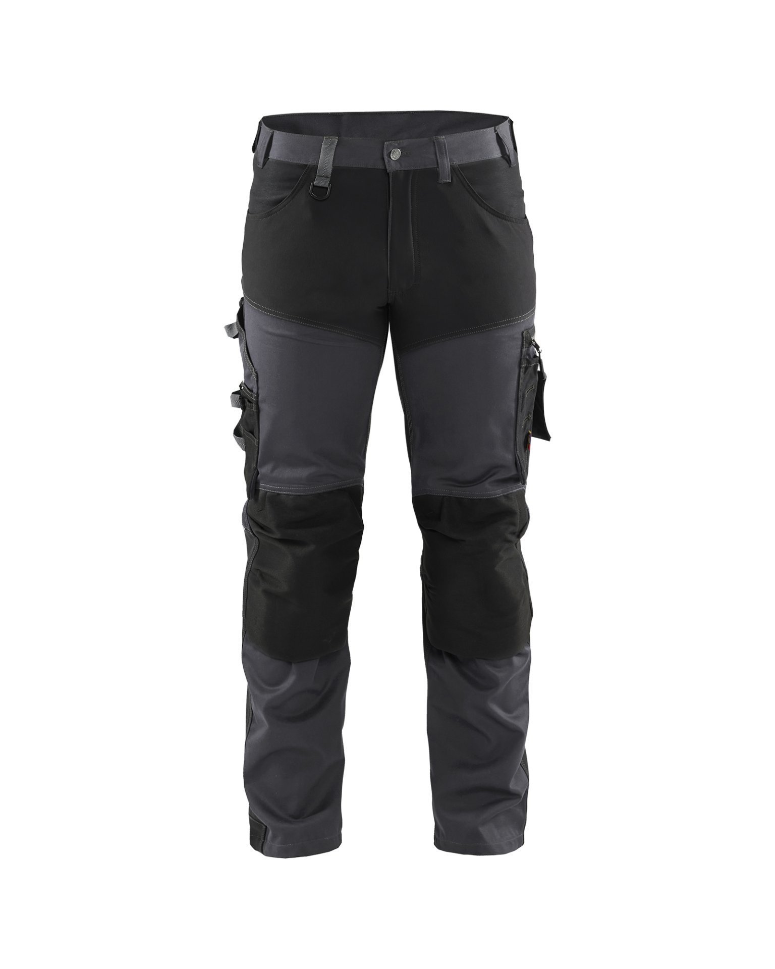 Handwerker Arbeitshose mit Stretch Mittelgrau/Schwarz C50 Produktbild img1 L