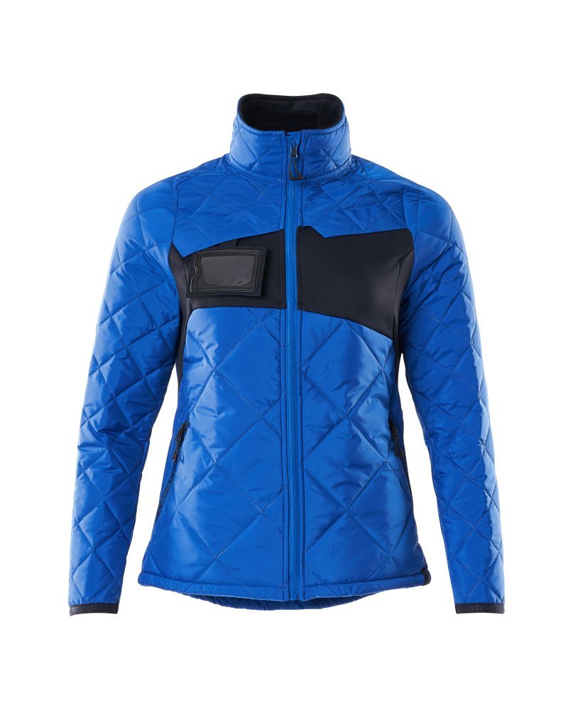 Thermojacke mit CLIMASCOT®, Damen Thermojacke Größe XL, azurblau/schwarzblau Produktbild img1 L