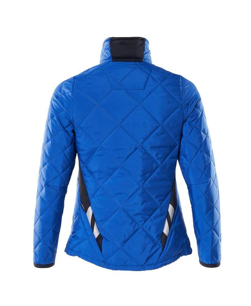 Thermojacke mit CLIMASCOT®, Damen Thermojacke Größe XL, azurblau/schwarzblau Produktbild img3 L