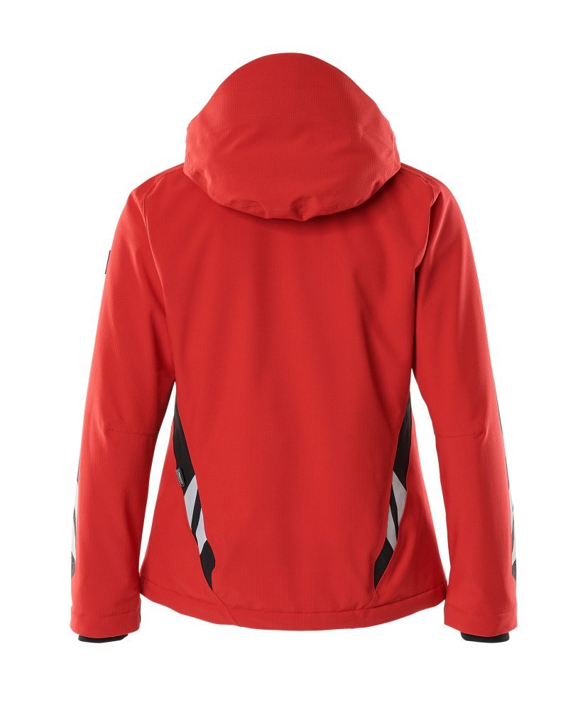 Winterjacke m. CLIMASCOT®, Damen, leicht Winterjacke Größe XL, verkehrsrot/schwarz Produktbild img3 L