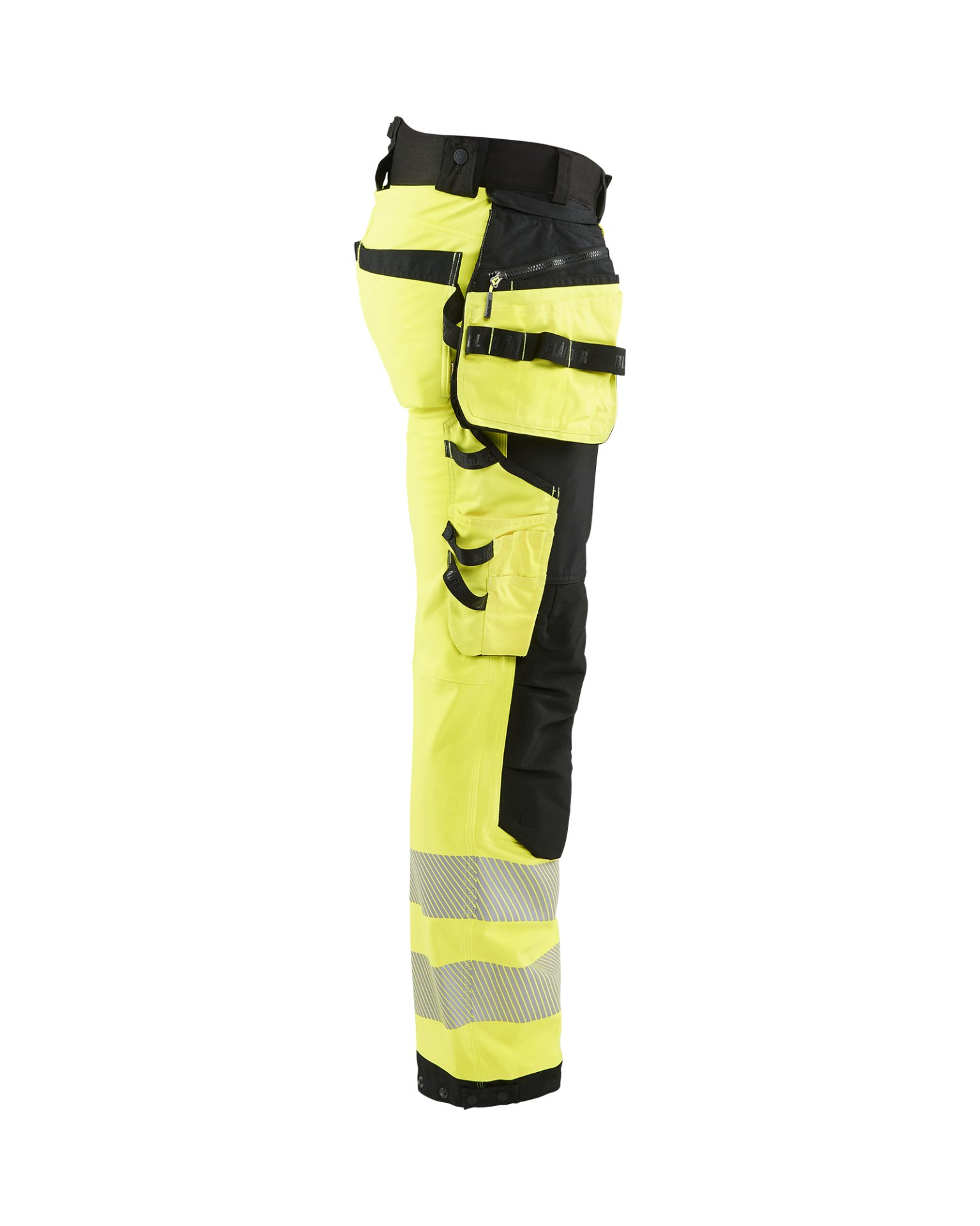 High Vis Softshell Arbeitshose High Vis Gelb/Schwarz D31 Produktbild img3 L