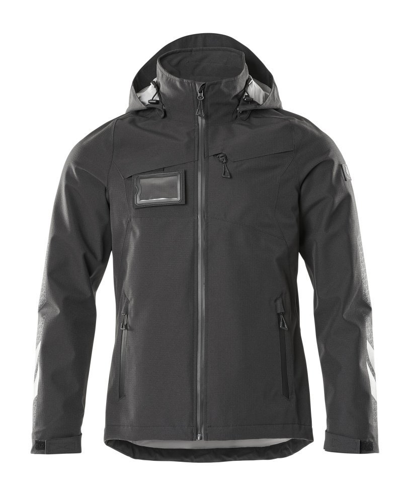 Hard Shell Jacke, wasserdicht Jacke Größe XL, schwarz Produktbild img1 L