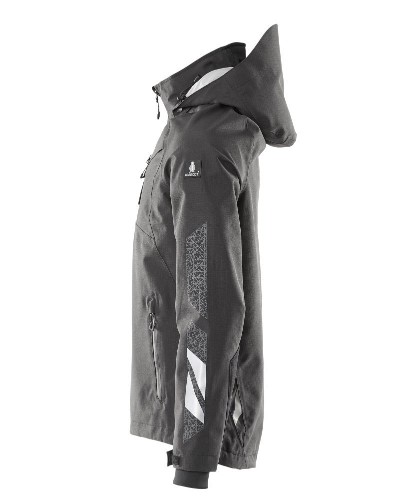 Hard Shell Jacke, wasserdicht Jacke Größe XL, schwarz Produktbild img2 L