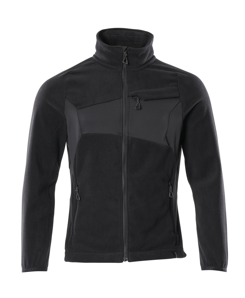 Fleecejacke mit Antipilling Fleecejacke Größe 3XL, schwarz Produktbild img1 L