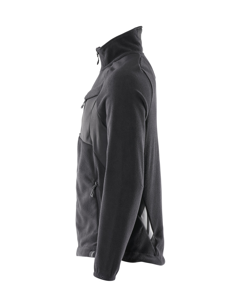 Fleecejacke mit Antipilling Fleecejacke Größe 3XL, schwarz Produktbild img2 L
