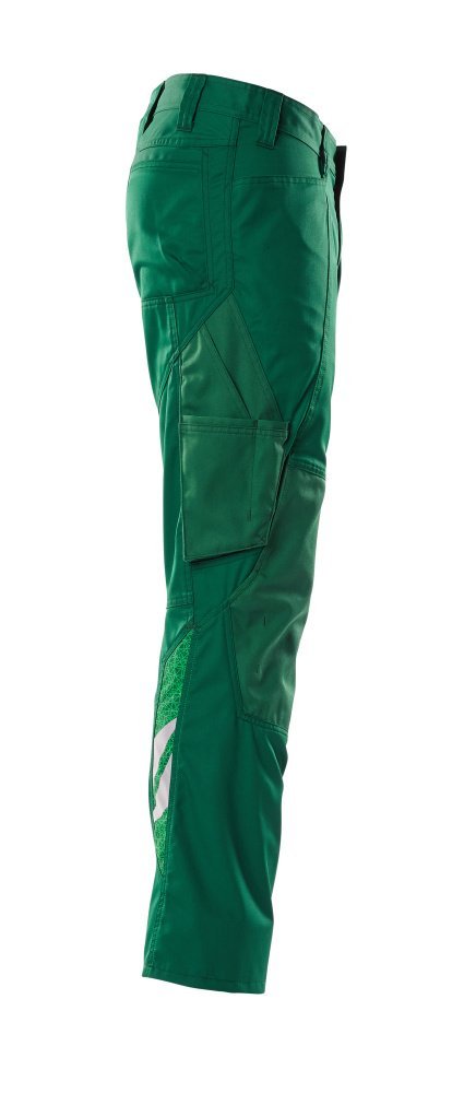 Hose mit Knietaschen, extra leicht Hose Größe 90C52, grün Produktbild img4 L